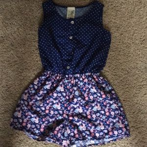 romper for girls size 7/8